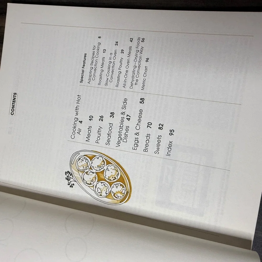 Sunset Convection Oven Cook Book Features Advantages Recipe‎ Conversion 1980